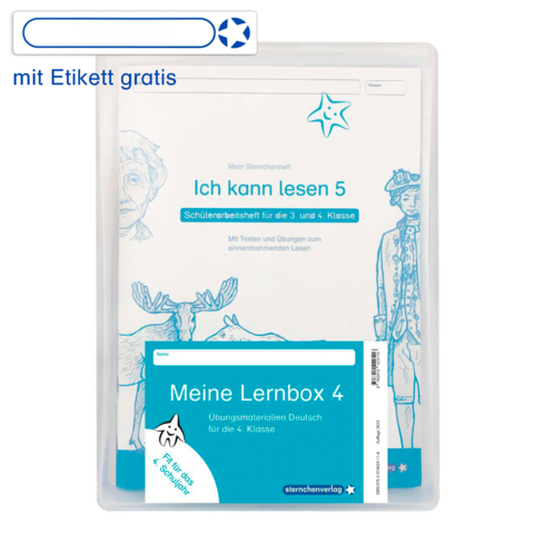 Meine Lernbox 4 - Deutsch - Fit f&uuml;r das 4. Schuljahr - Katrin Langhans