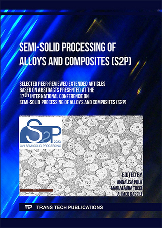 Semi-Solid Processing of Alloys and Composites (S2P)