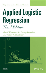 Applied Logistic Regression - David W. Hosmer, Stanley Lemeshow, Rodney X. Sturdivant