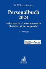 Personalbuch 2024 - Röller, Jürgen; Küttner, Wolfdieter