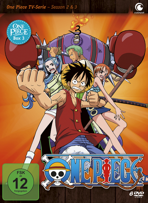 One Piece - TV-Serie - Box 3 (Episoden 62-92) [5 DVDs] NEU - Hiroaki Miyamoto, Junji Shimizu, K&ocirc;nosuke Uda, Munehisa Sakai