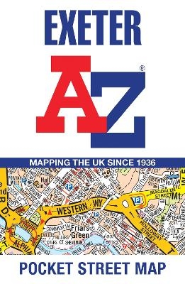 Exeter A-Z Pocket Street Map -  A-Z Maps