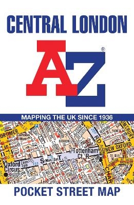 Central London A-Z Pocket Street Map -  A-Z Maps