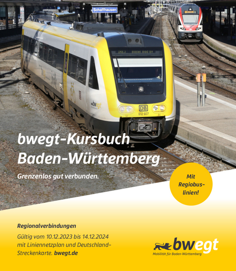 bwegt-Kursbuch Baden-W&uuml;rttemberg 2024