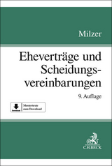 Ehevertr&auml;ge und Scheidungsvereinbarungen - Gerrit Langenfeld, Lutz Milzer
