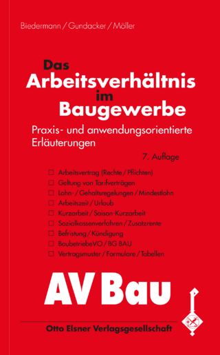 Das Arbeitsverhältnis im Baugewerbe