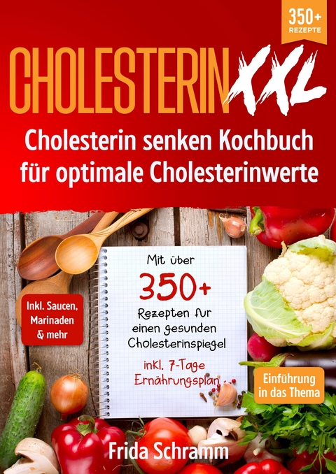 Cholesterin XXL - Cholesterin senken Kochbuch f&uuml;r optimale Cholesterinwerte - Frida Schramm