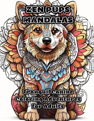 Zen Pups Mandalas -  Colorzen