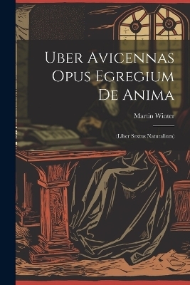 Uber Avicennas Opus Egregium De Anima