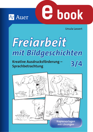 Freiarbeit mit Bildgeschichten - Klasse 3 und 4