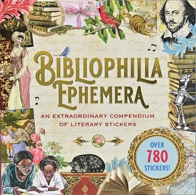Bibliophilia Ephemera Sticker Book (Over 780 Stickers) - 