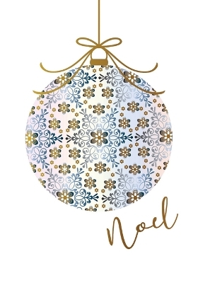 Filigree Ornament Small Boxed Holiday Cards