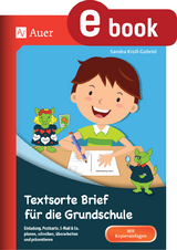 Textsorte Brief für die Grundschule - Sandra Kroll-Gabriel