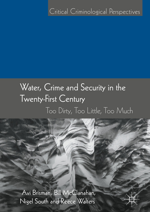 Water, Crime and Security in the Twenty-First Century - Avi Brisman, Bill McClanahan, Nigel South, Reece Walters