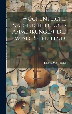 Wöchentliche Nachrichten und Anmerkungen, die Musik betreffend.