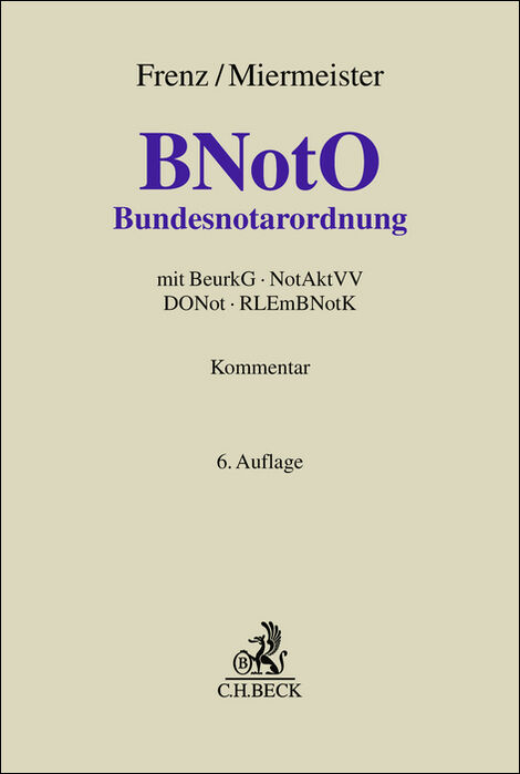 Bundesnotarordnung - 
