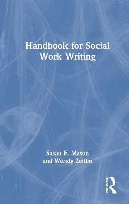 Handbook for Social Work Writing