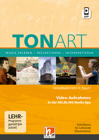 TONART Sekundarstufe II Band 1 (Ausgabe 2023), Video-Aufnahmen Schullizenz