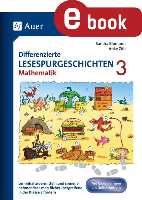 Differenzierte Lesespurgeschichten Mathematik 3 - Sandra Blomann, Anke Zöh