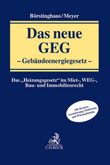 Das neue GEG - Geb&auml;udeenergiegesetz - 
