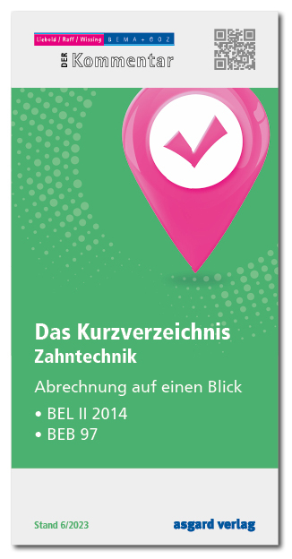 Das Kurzverzeichnis - Zahntechnik