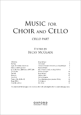 Music for Choir and Cello