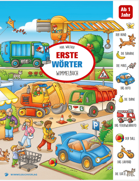 Erste W&ouml;rter Wimmelbuch