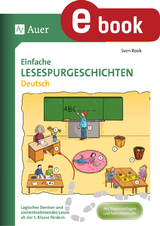 Einfache Lesespurgeschichten Deutsch - Sven Rook