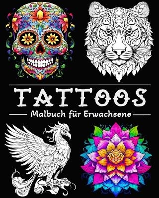 Tattoo Malbuch für Erwachsene