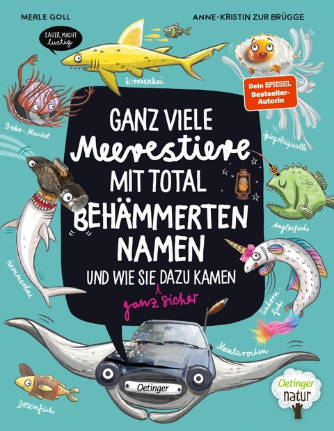 Ganz viele Meerestiere mit total beh&auml;mmerten Namen und wie sie (ganz sicher) dazu kamen - Anne-Kristin zur Br&uuml;gge