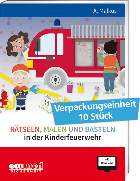 R&auml;tseln, Malen und Basteln in der Kinderfeuerwehr - Anja Malkus