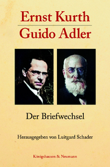 Ernst Kurth – Guido Adler - 