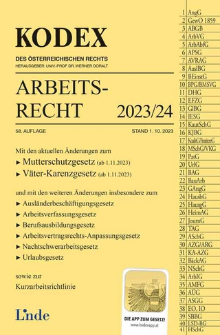 KODEX Arbeitsrecht 2023/24