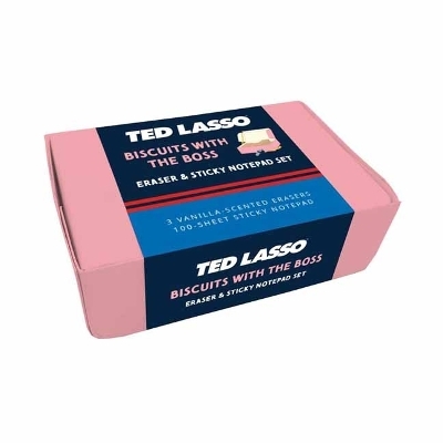 Ted Lasso: Biscuits with the Boss Scented Eraser & Sticky Notepad Set -  Insights