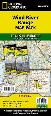 Wind River Range [Map Pack Bundle] -  National Geographic Maps