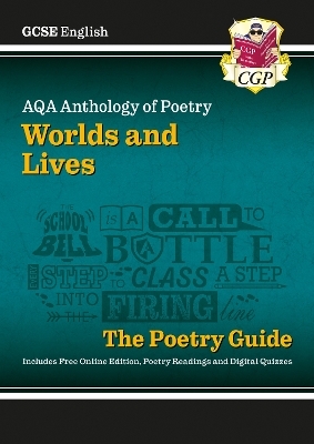 GCSE English AQA Poetry Guide - Worlds & Lives Anthology inc. Online Edition, Audio & Quizzes