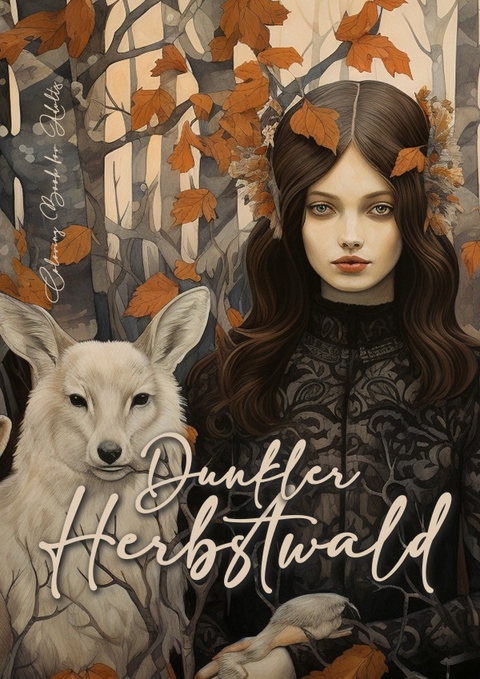 Dunker Herbstwald Malbuch f&uuml;r Erwachsene - Monsoon Publishing, Musterst&uuml;ck Grafik