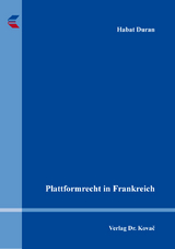 Plattformrecht in Frankreich - Habat Duran