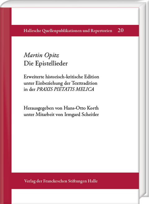Martin Opitz. Die Epistellieder - 