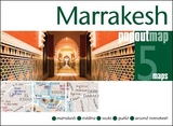 Marrakesh PopOut Map - pocket size pop up city map of Marrakesh - PopOut Maps