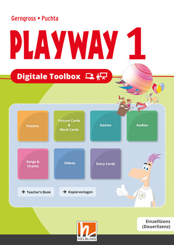 Playway 1 (Lehrplan 2023), Digitale Toolbox Einzellizenz - Herbert Puchta, G&uuml;nter Gerngross