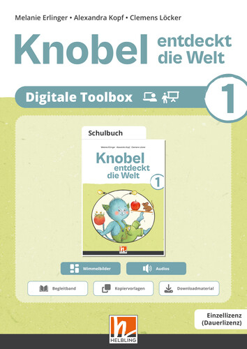 Knobel entdeckt die Welt 1 (Lehrplan 2023) | Digitale Toolbox - Melanie Erlinger, Alexandra Kopf, Clemens L&ouml;cker