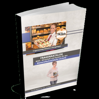 Bäckereifachverkäufer (m/w/d) Fragenkatalog für das Ausbildungsfach: Wirtschaft & Soziales Buch/Printversion mit über 2000 Lern-/Prüfungsfragen