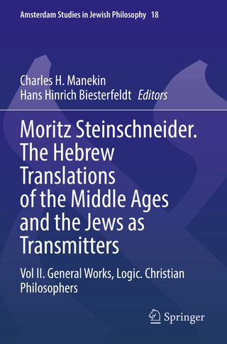 Moritz Steinschneider. The Hebrew Translations of the Middle Ages and the Jews as Transmitters
