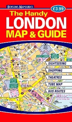 The Handy London Map & Guide -  Bensons MapGuides