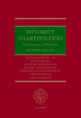Minority Shareholders - Victor Joffe KC, David Drake, Giles Richardson KC, Daniel Lightman KC, Tim Collingwood KC