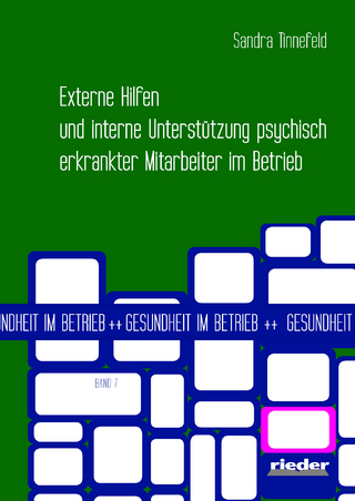Externe Hilfen und interne Unterstützung psychisch erkrankter Mitarbeiter im Betrieb