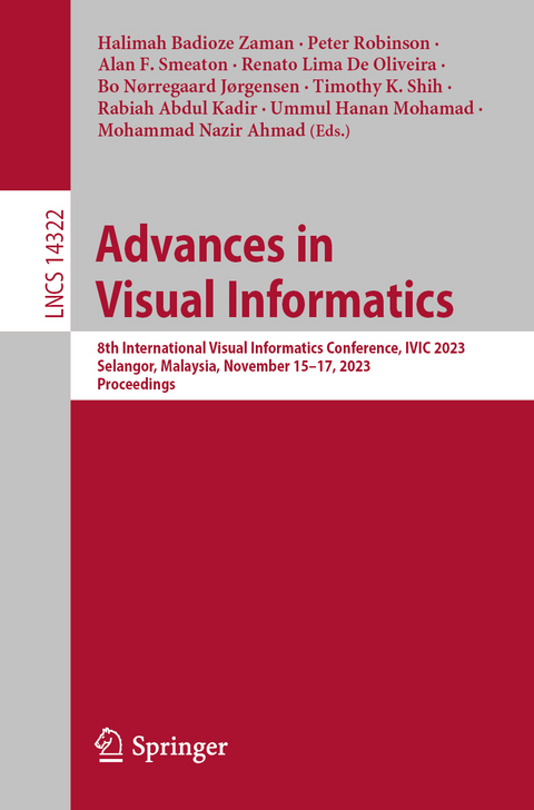 Advances in Visual Informatics - 