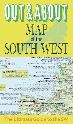 OUT & ABOUT MAP of the SOUTH WEST - 