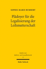Pl&auml;doyer f&uuml;r die Legalisierung der Leihmutterschaft - Sophie-Marie Humbert
